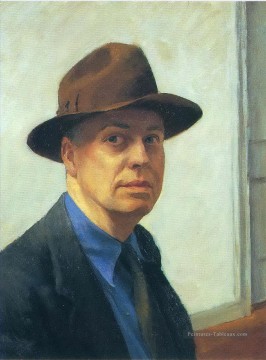 Edward Hopper œuvres - Autoportrait 1930 Edward Hopper